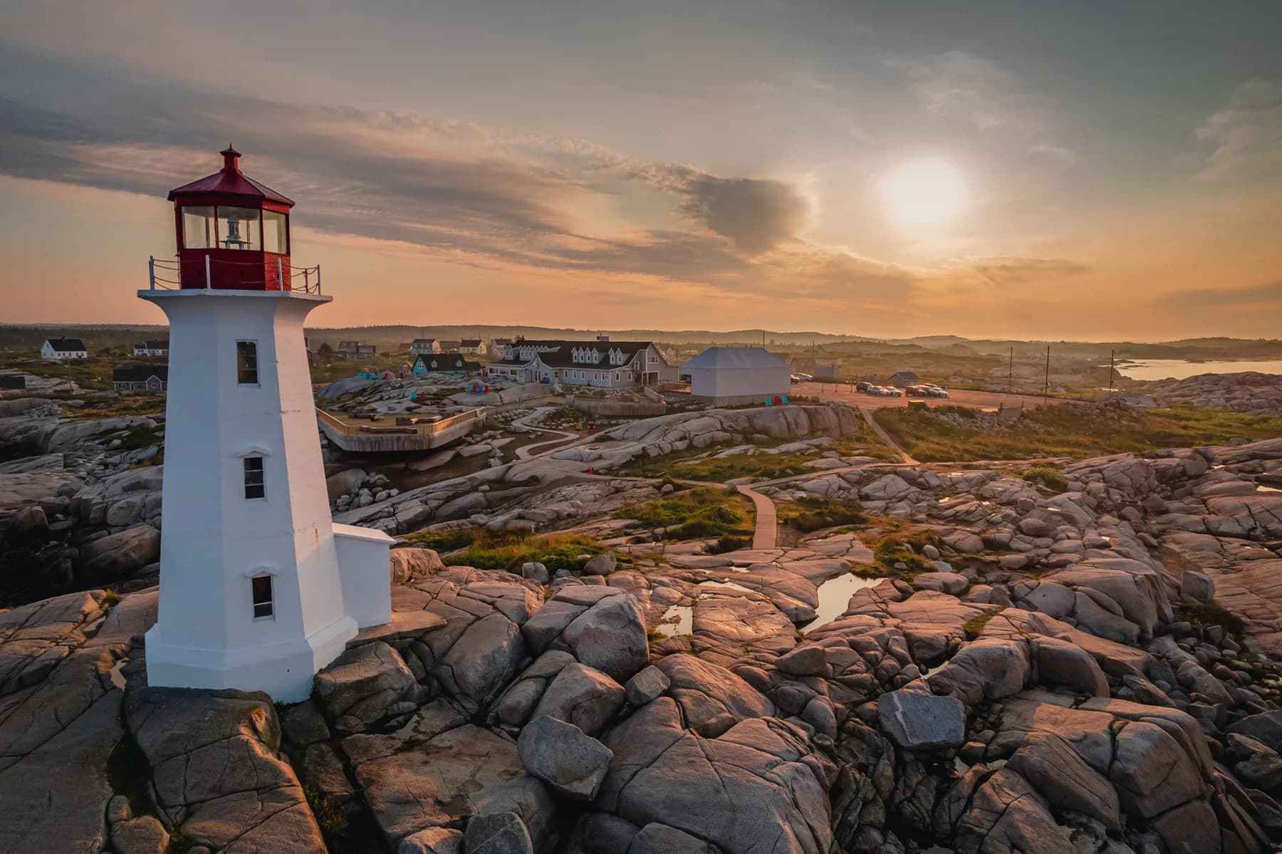 Peggys Cove Lighthouse, Peggys Cove, Nova Scotia