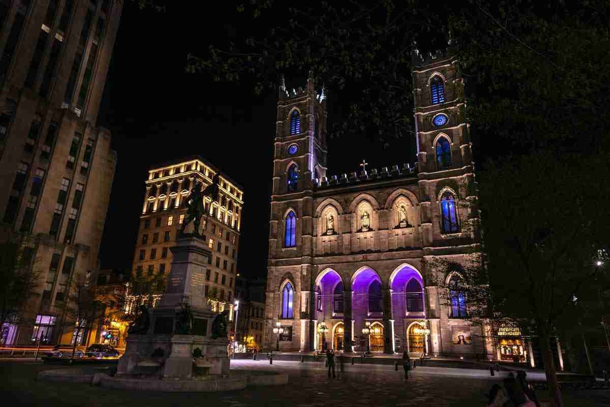 Place d'Armes and Notre-Dame Basilica of Montreal - Photo by Shawn M. Kent
