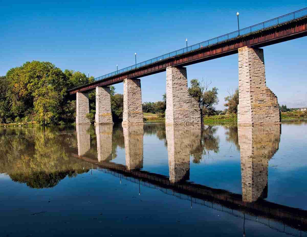 Grand Trunk Trail Bridge by James Wheeler