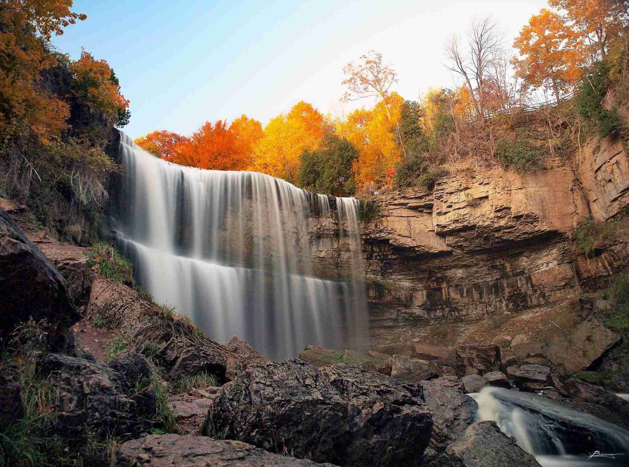 Webster Falls – Photo by Paul Bica