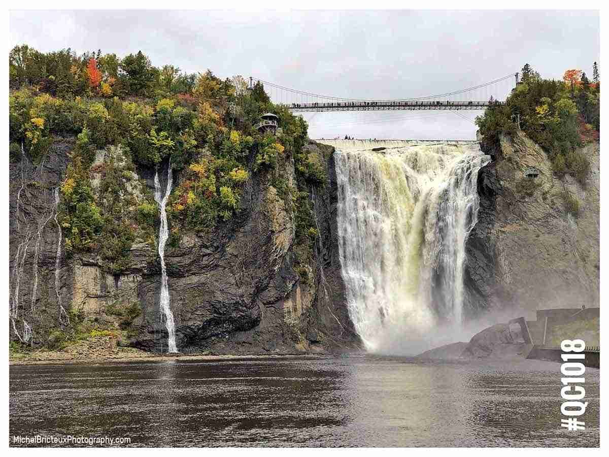 Montmorency Falls by Michel Bricteux
