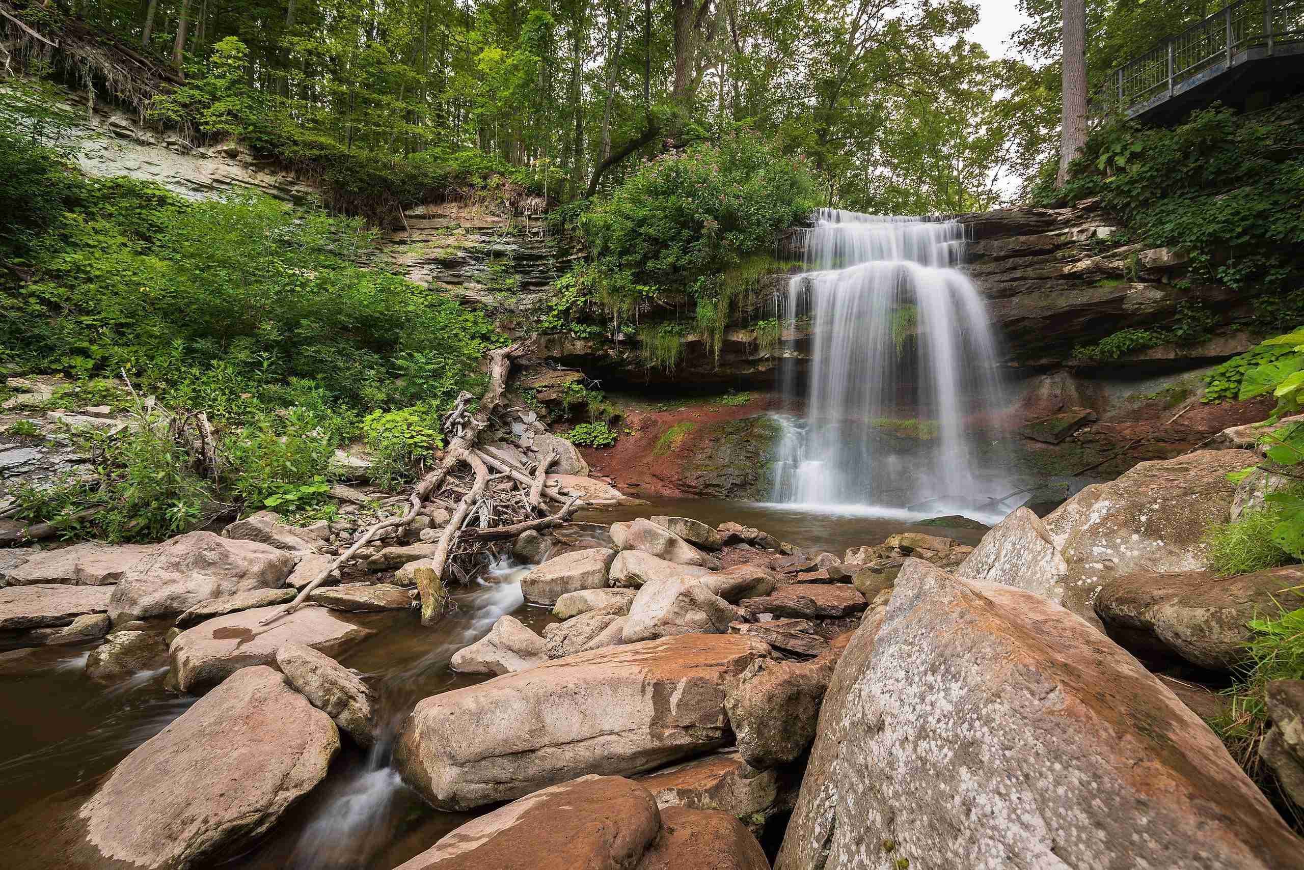 Smokey Hollow Falls-Photo by Joe deSousa