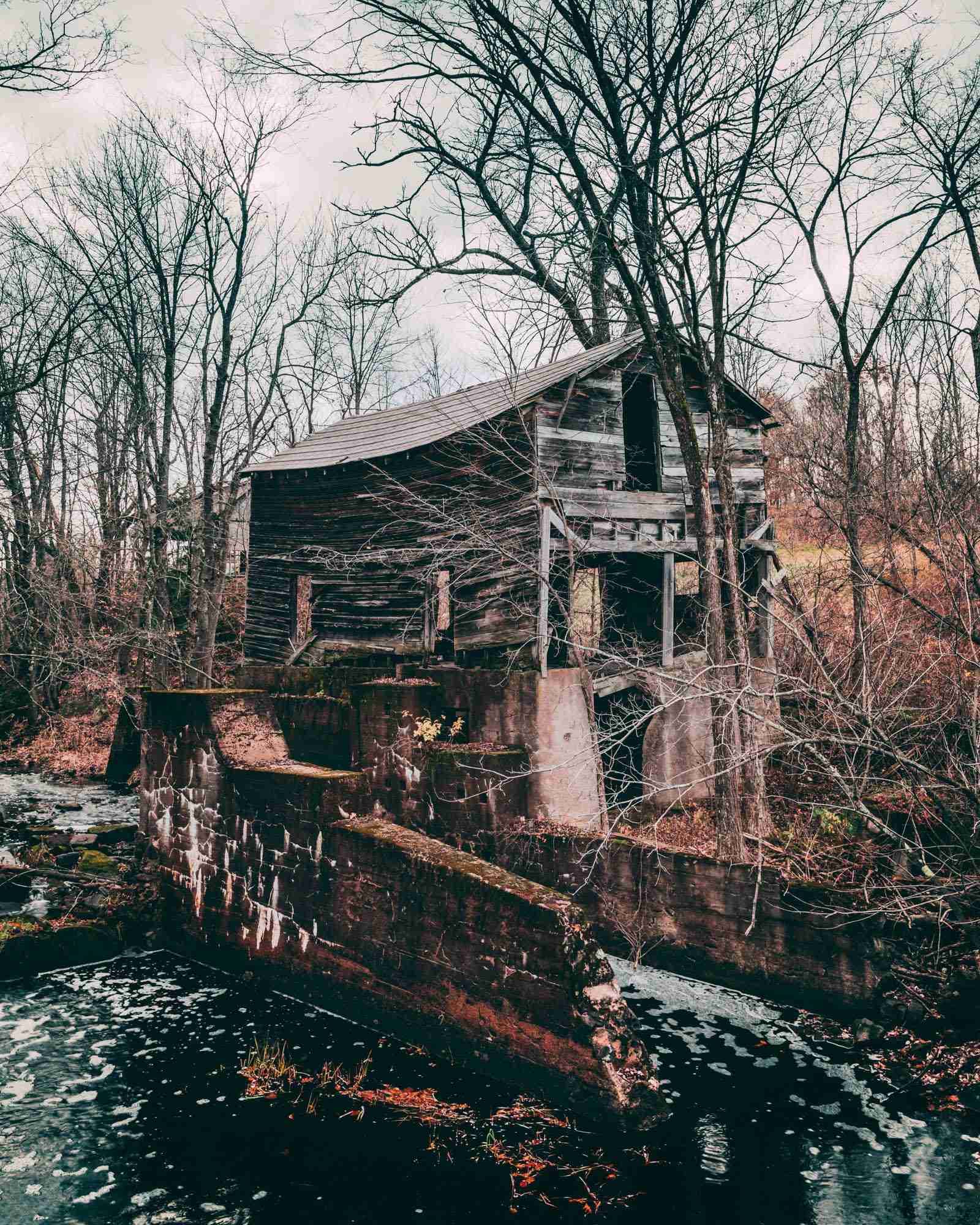 Abandoned Card Saw Mill-Photo by Shawn M. Kent