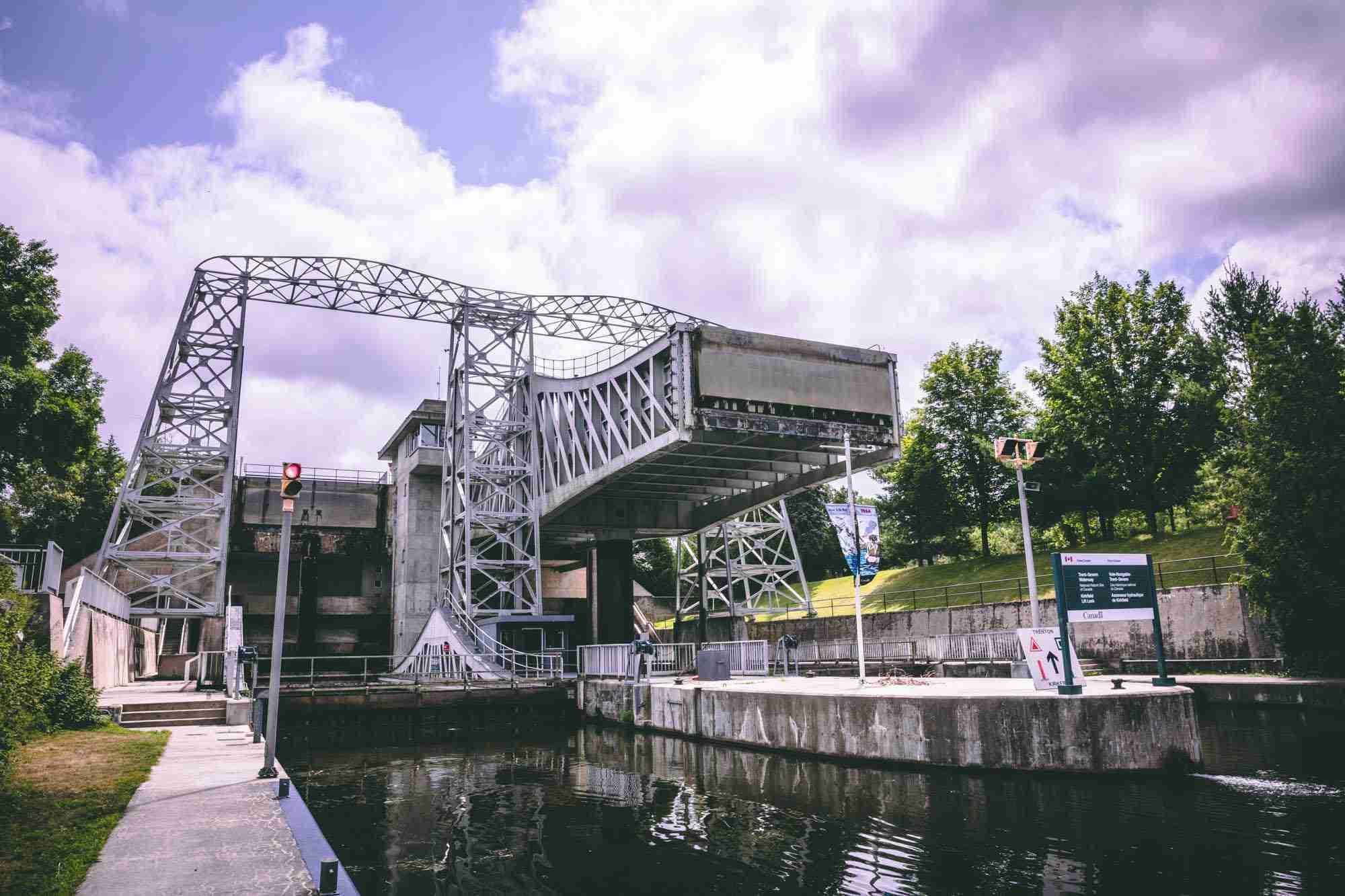 Kirkfield Lift Lock-Photo by Shawn M. Kent