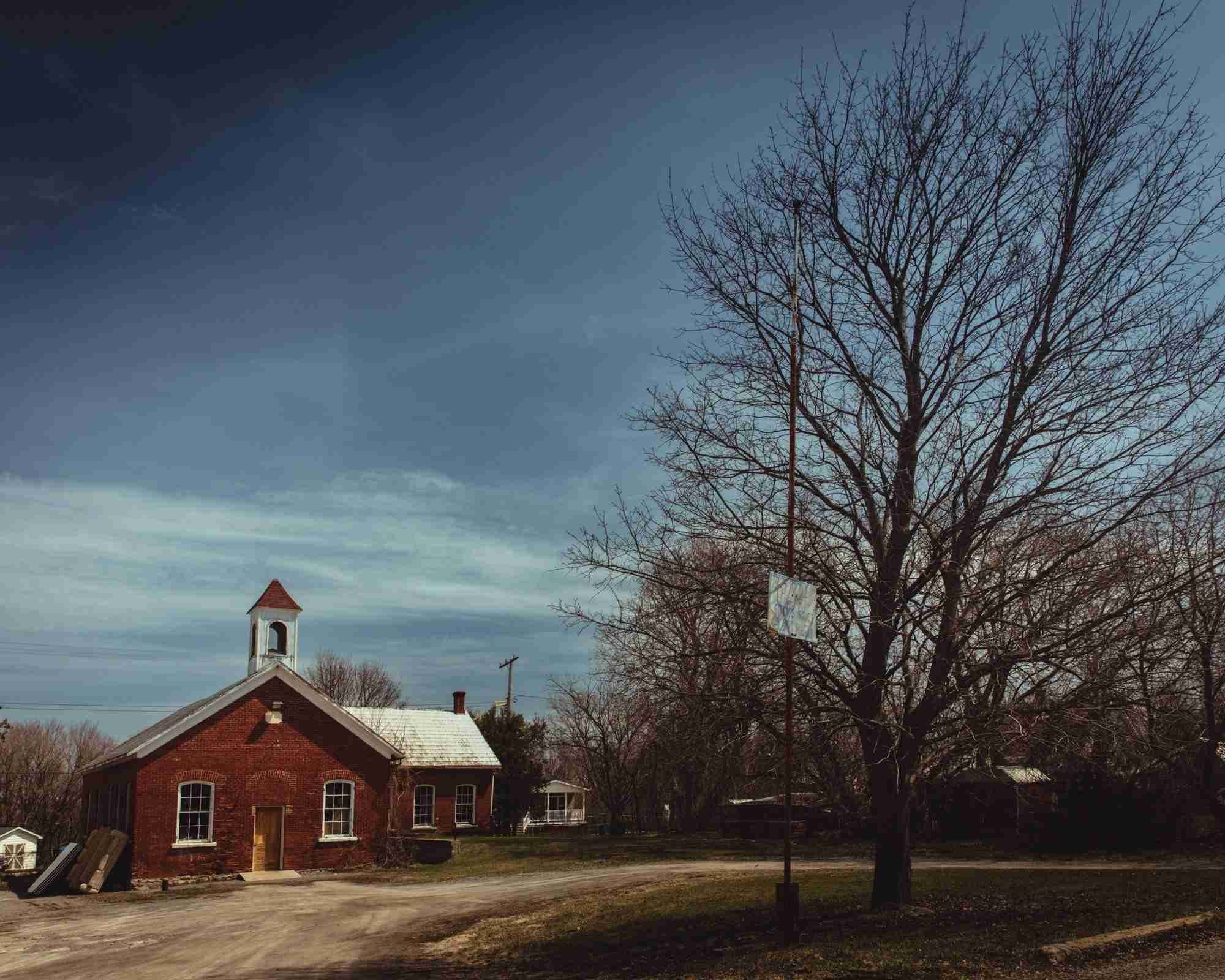 Abandoned Braeside School-Photo by Shawn M. Kent