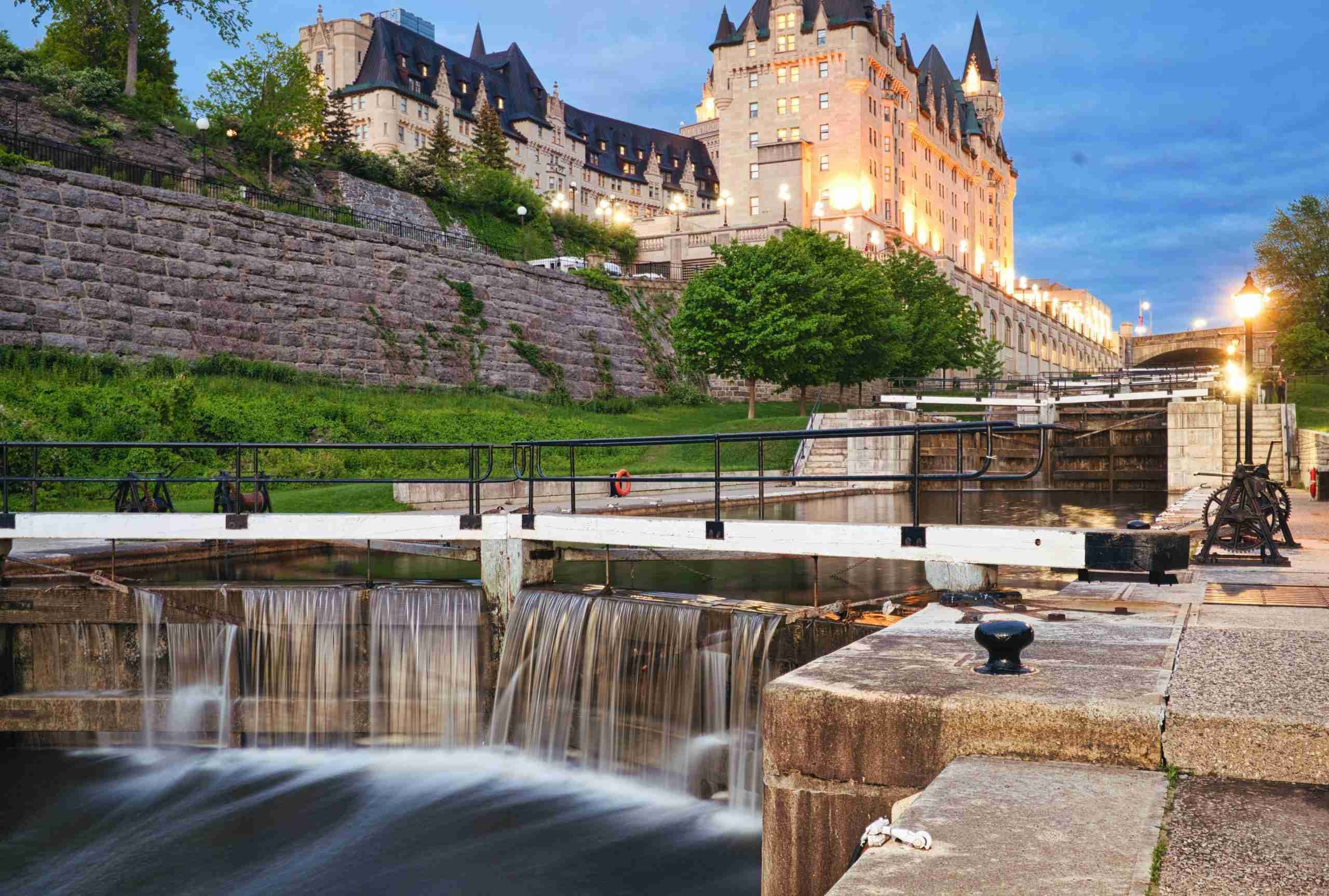 Rideau Canal, Locks 1 – 8