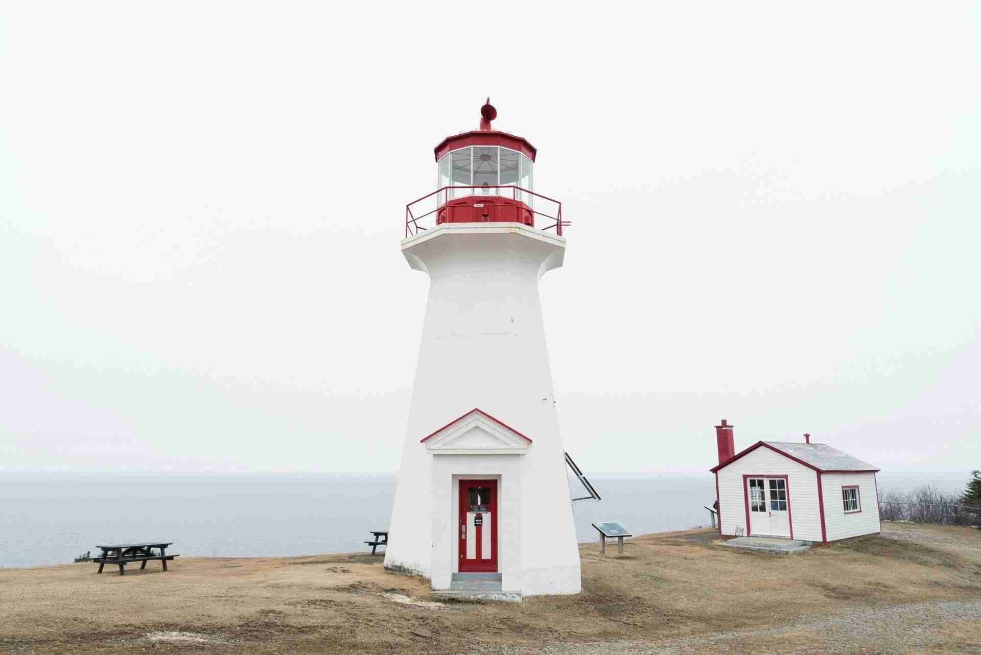Phare de Cap Gaspé by Antoine J.