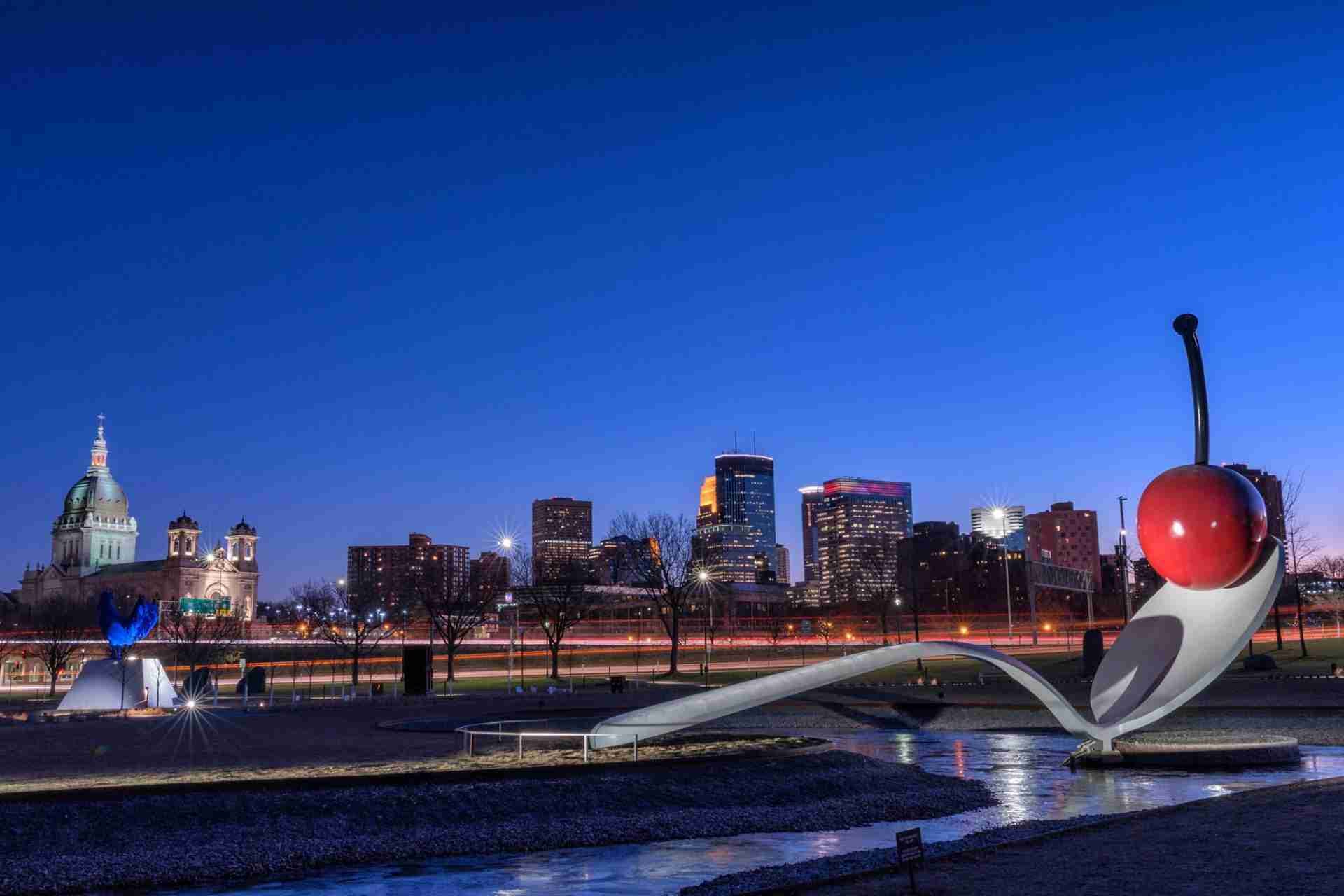 Spoonbridge and Cherry-Minneapolis Sculpture Garden