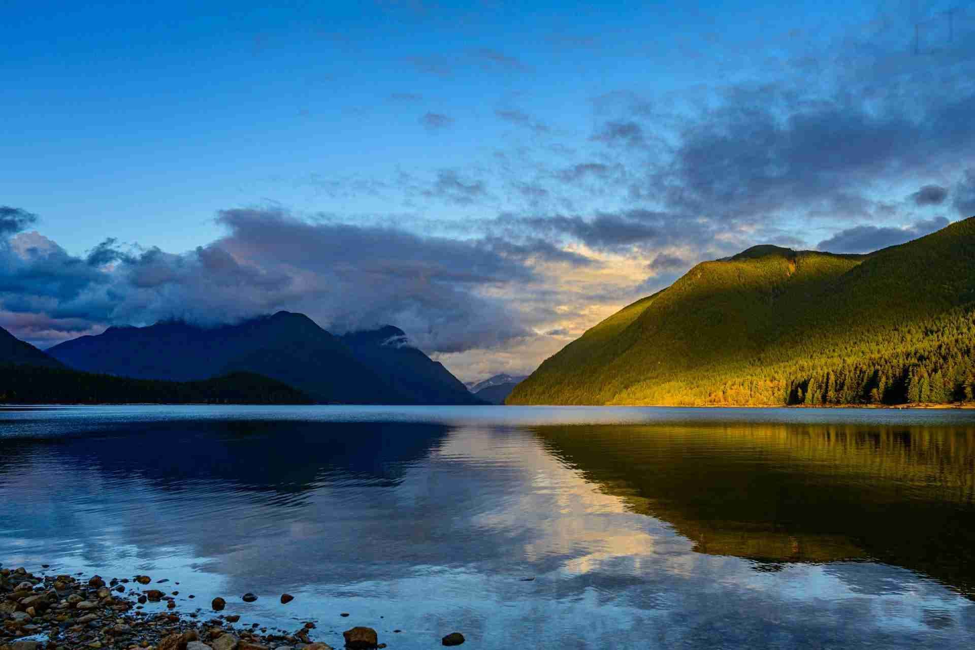 Alouette Lake South Beach by Ludwig Luska