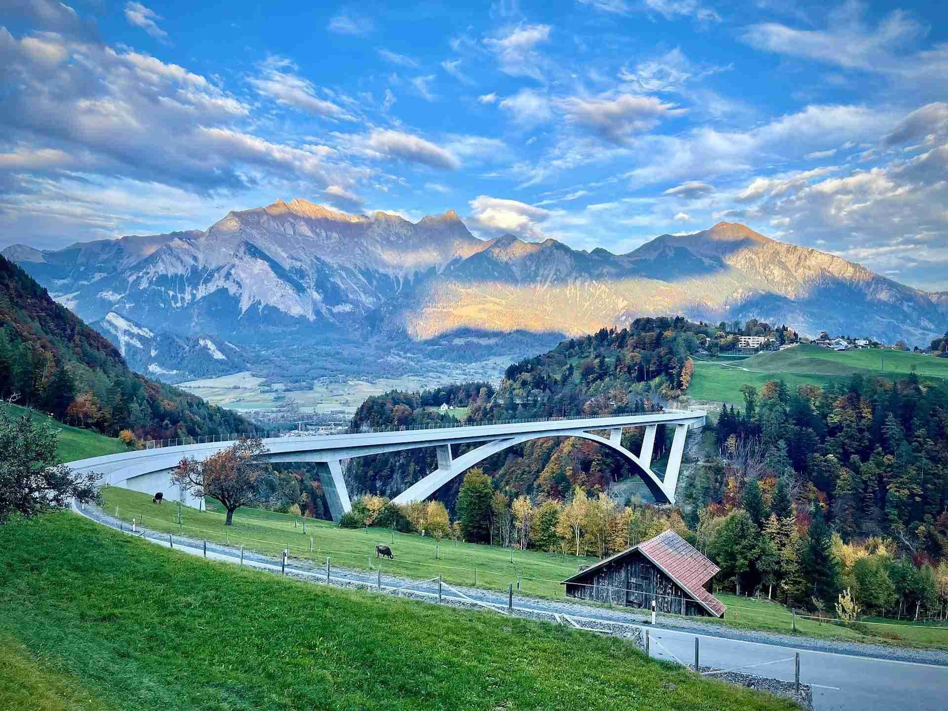 Taminabrücke by Collin Croome