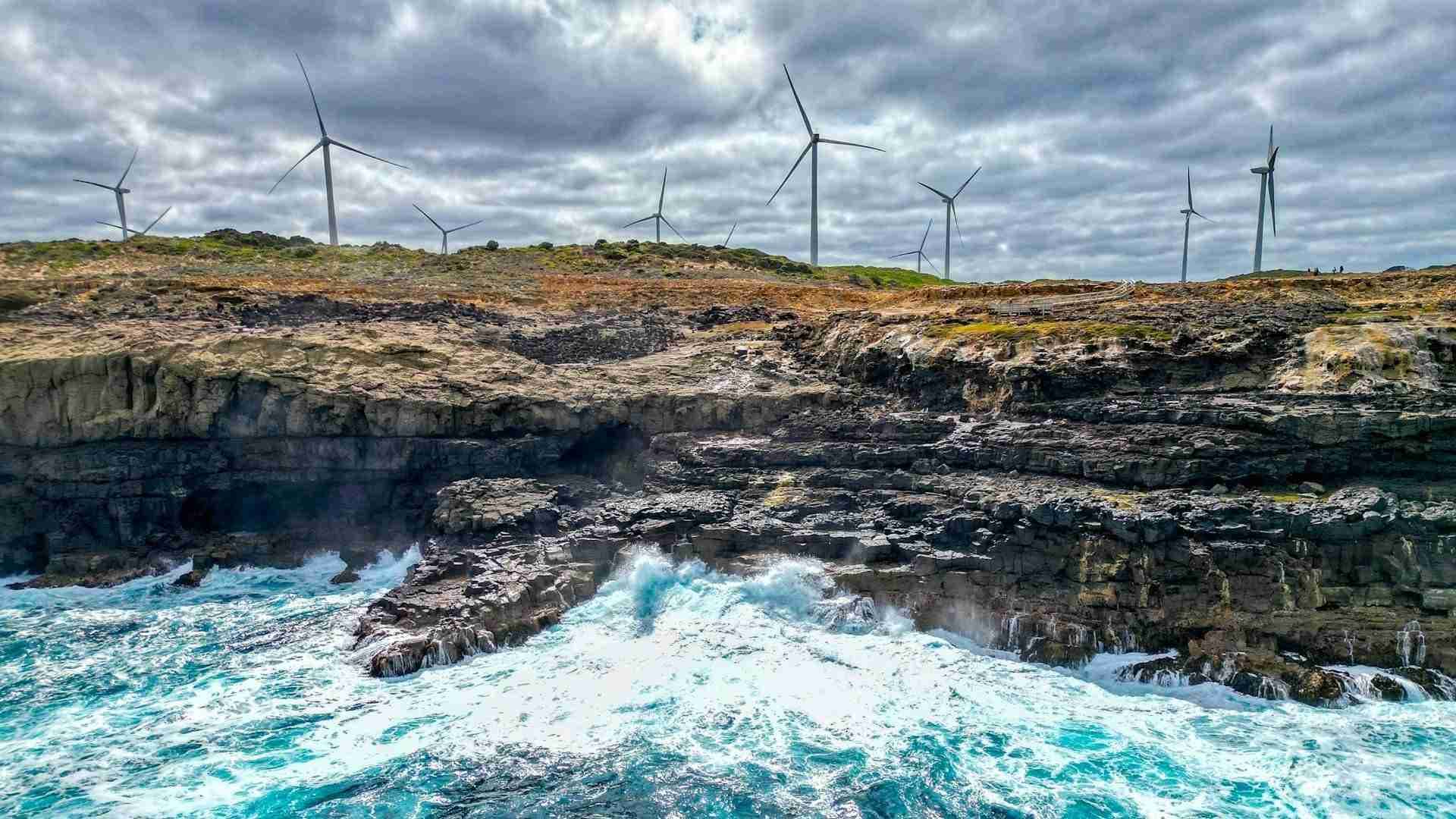 Bridgewater Blowholes by Vince Russell