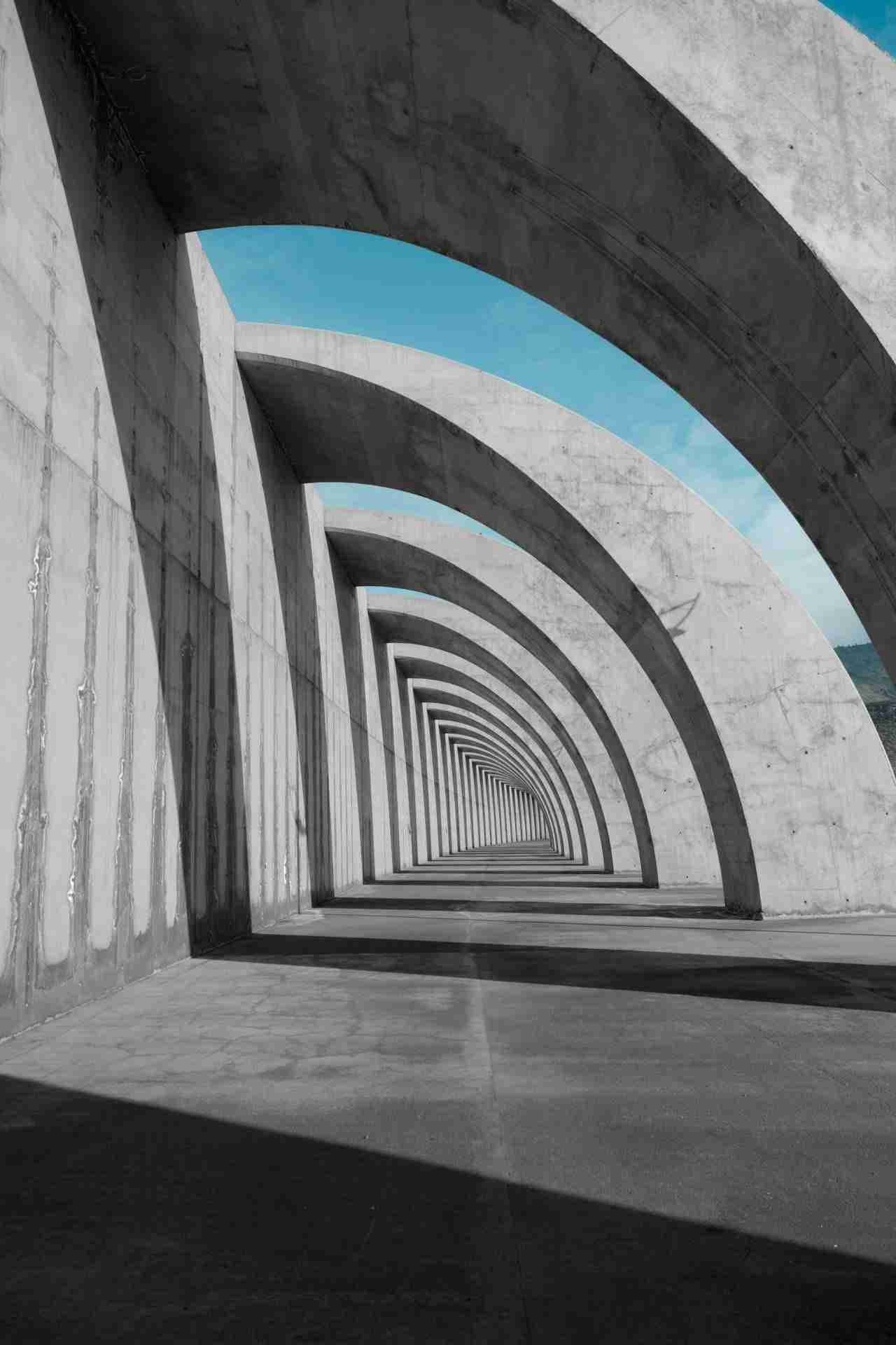 Breakwater Arcades of Tazacorte by Luke Thornton