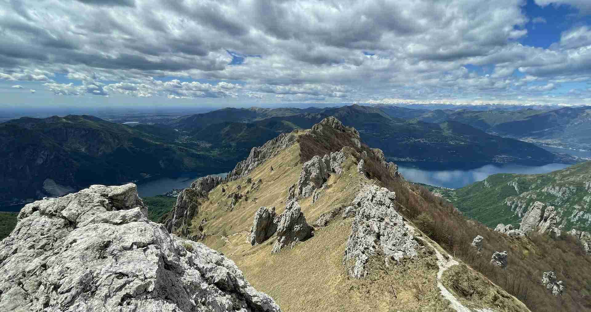 Rifugio Rosalba Viewpoint on Grignetta by Giandomenico Pozzi