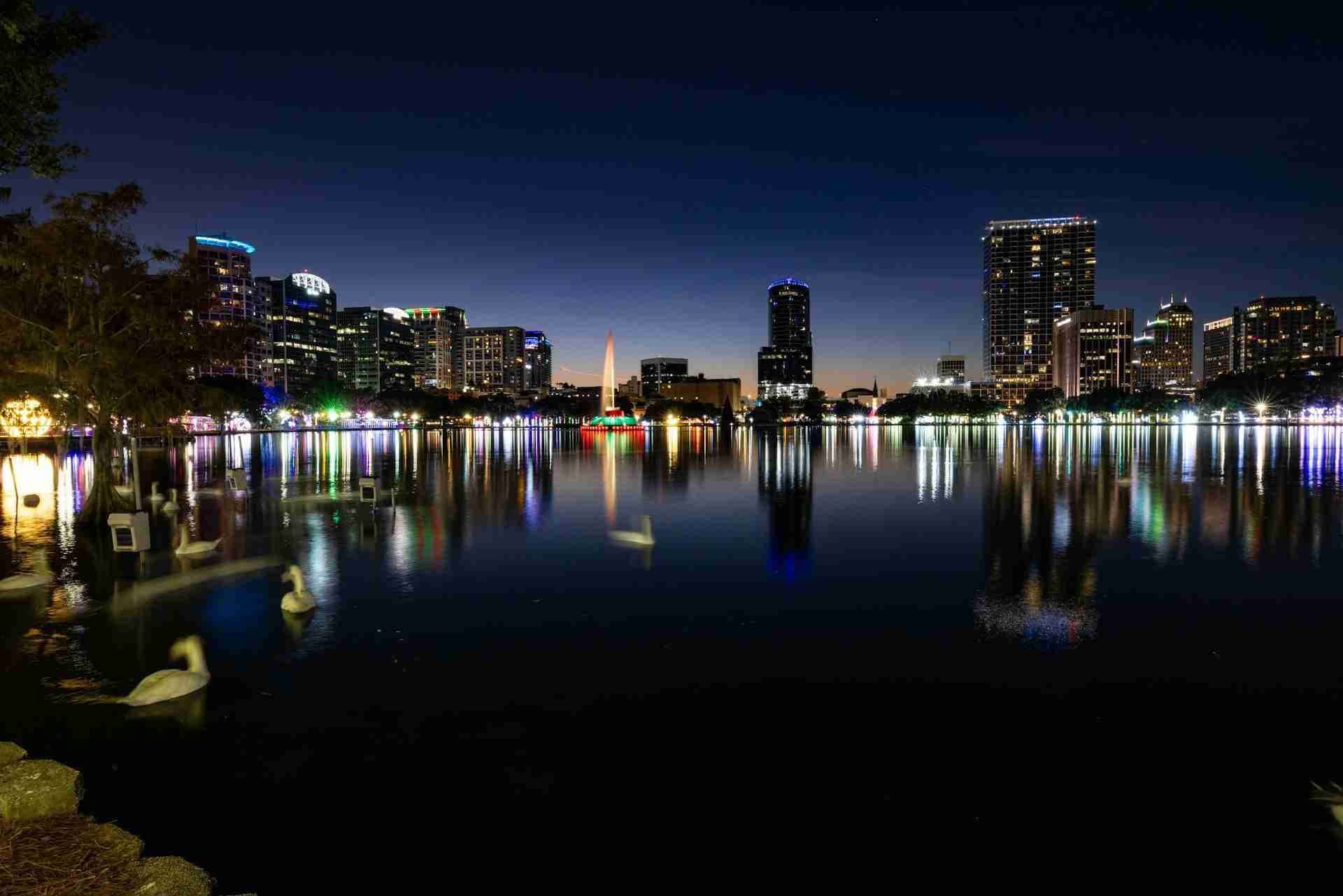 Lake Eola Park by Mick Haupt