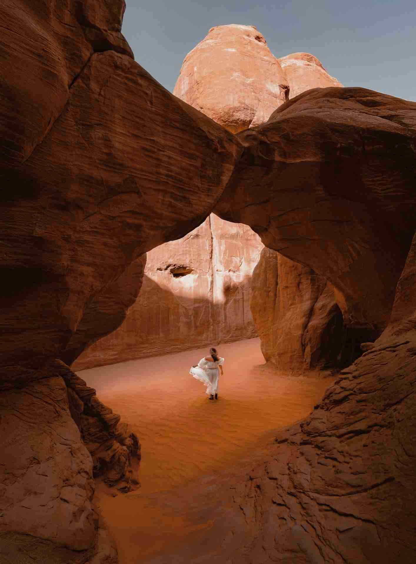 Sand Dune Arch by Karsten Winegeart