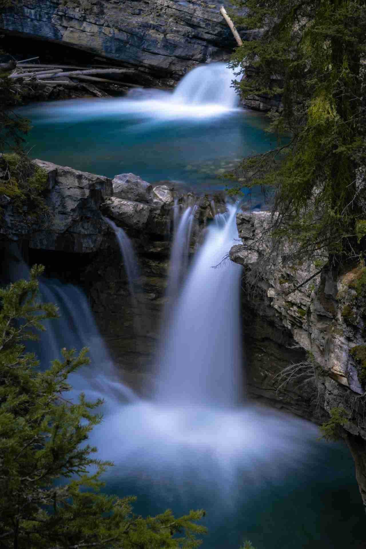 Johnston Canyon, Lower Falls by Condor Wei
