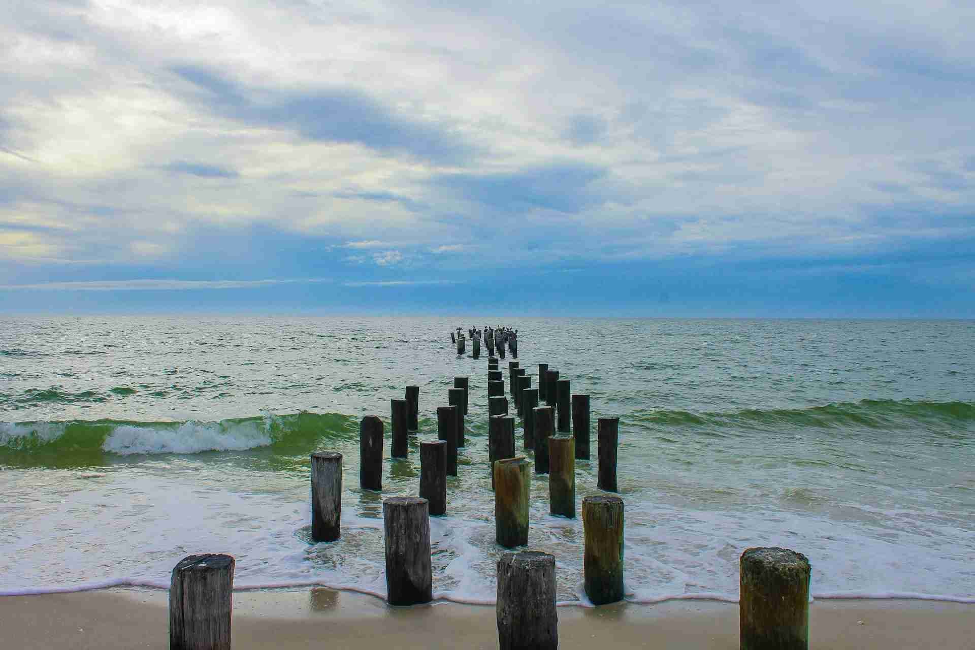 Old Pier on Naples Beach