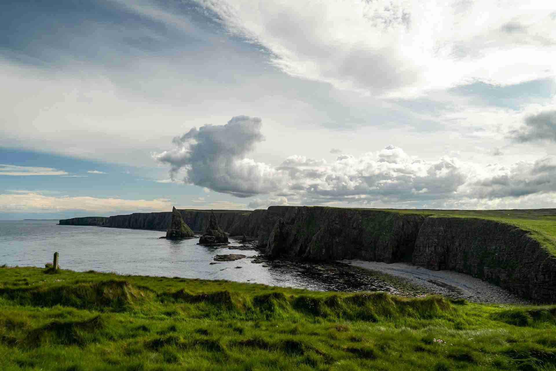 Duncansby Head Beach and Sea Stacks by Colin Horn