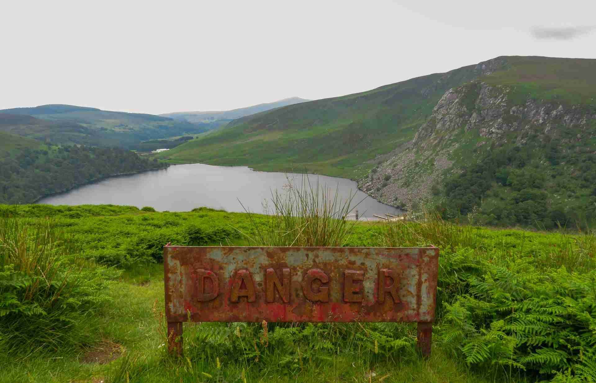 Lough Tay Panorama Overlook