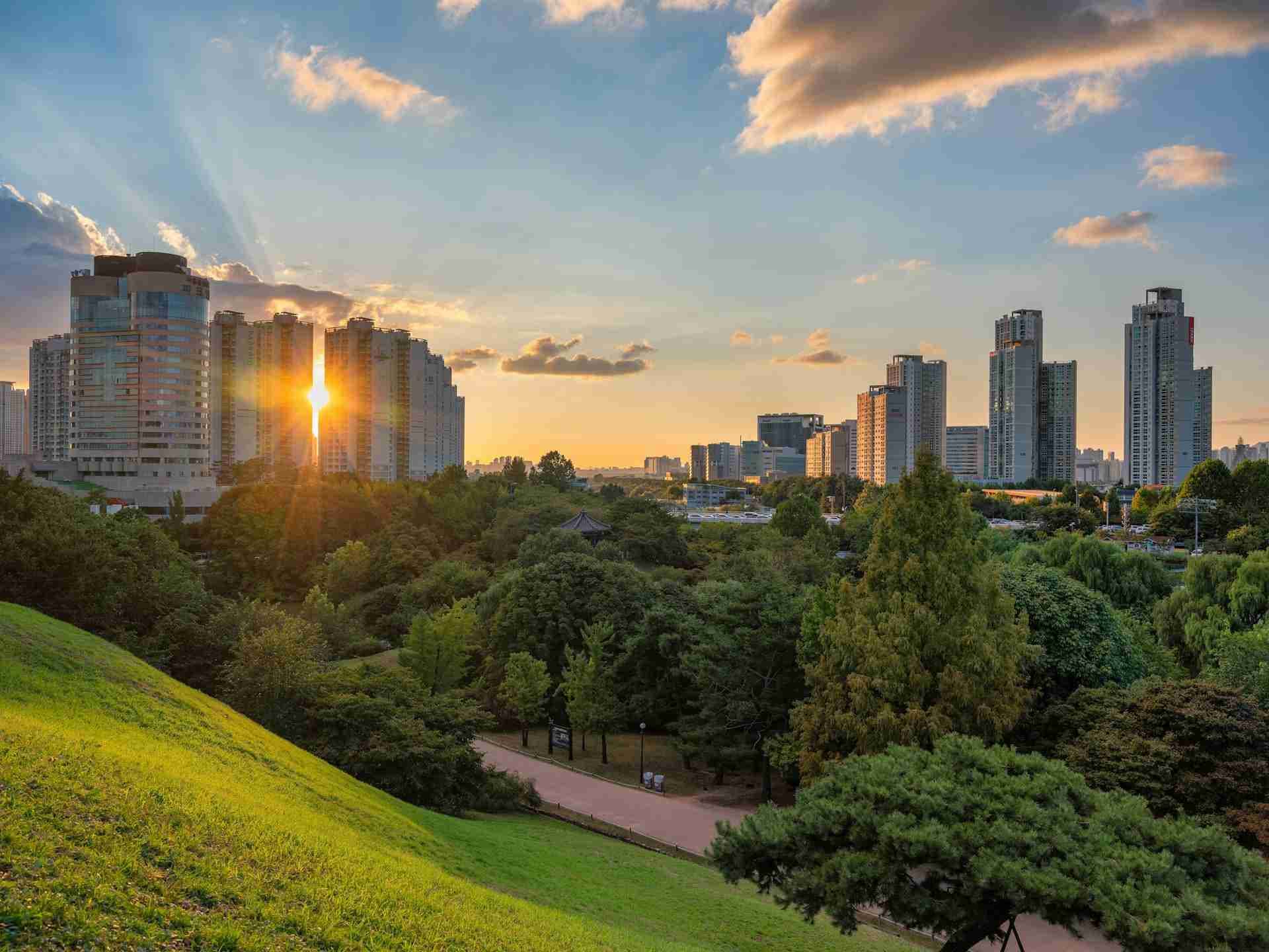 Olympic Park Seoul by Elliot Gouy