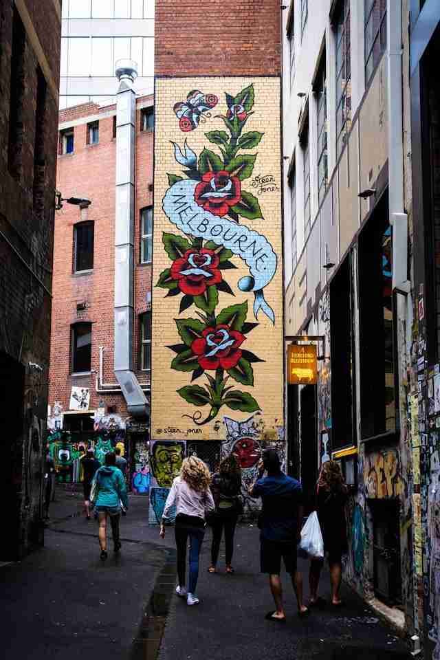AC/DC Lane Graffiti by Nicholas Doherty