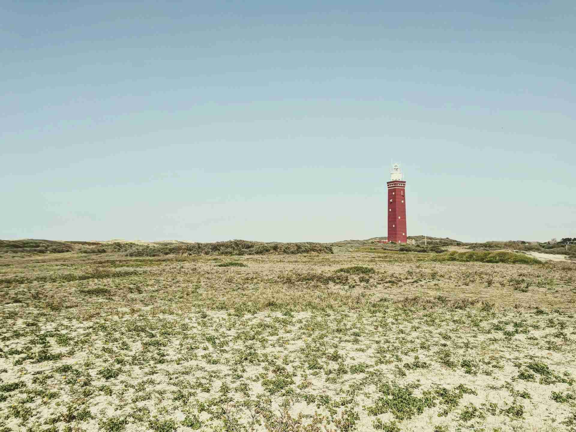 Lighthouse Westhoofd by Emile-Victor Portenart