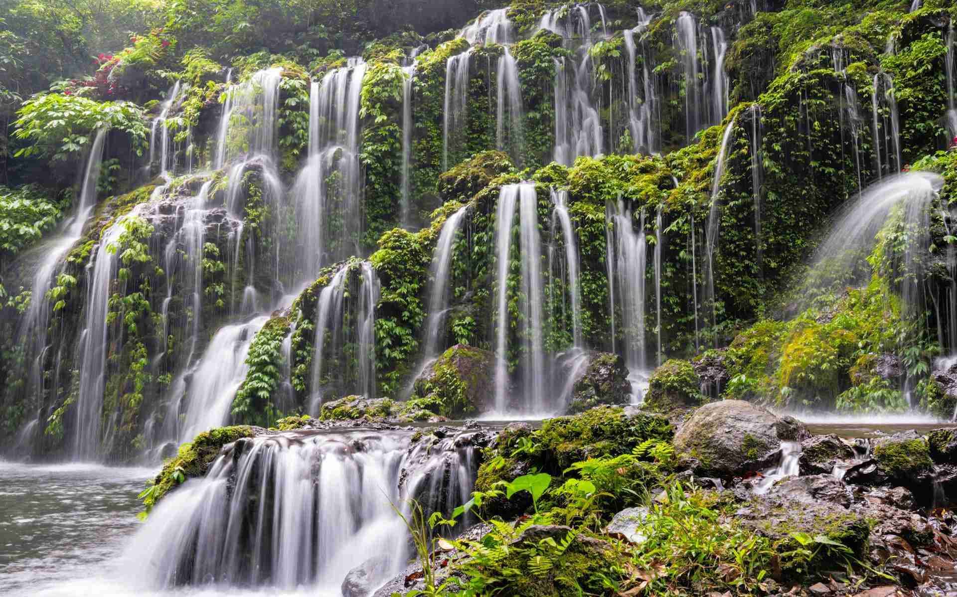 Banyu Wana Amertha Waterfall by Karthik Sreenivas