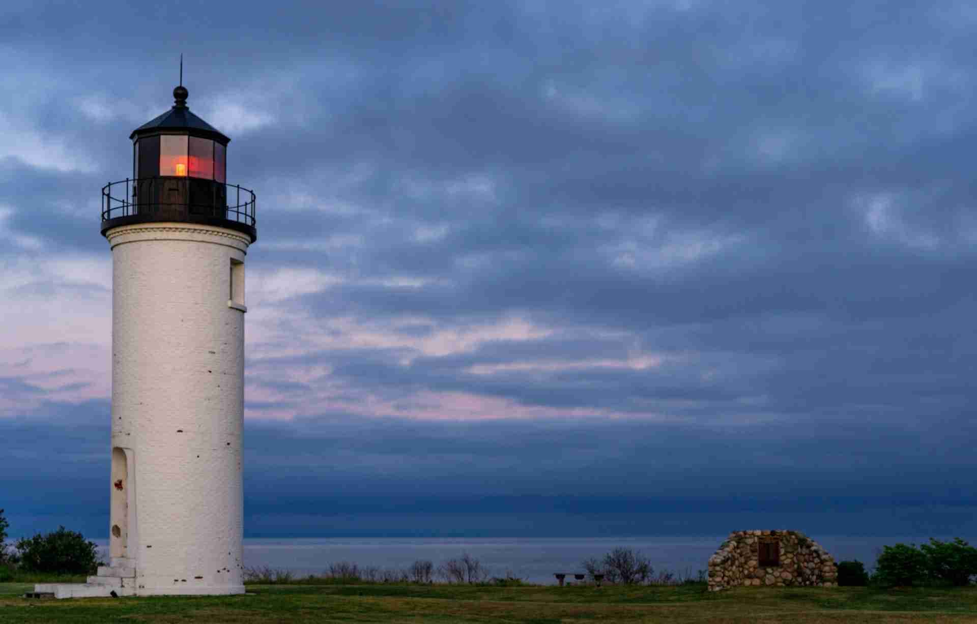 Beaver Island Harbor Lighthouse by Kelcie Herald