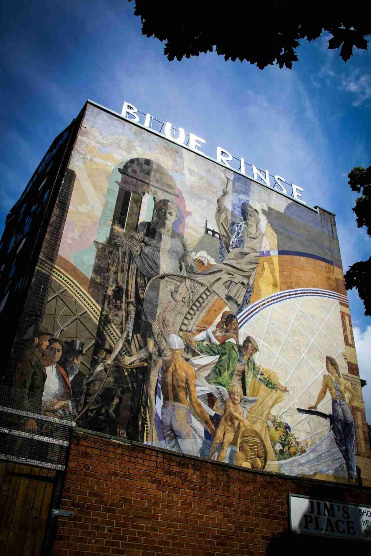 Blue Rinse Mural