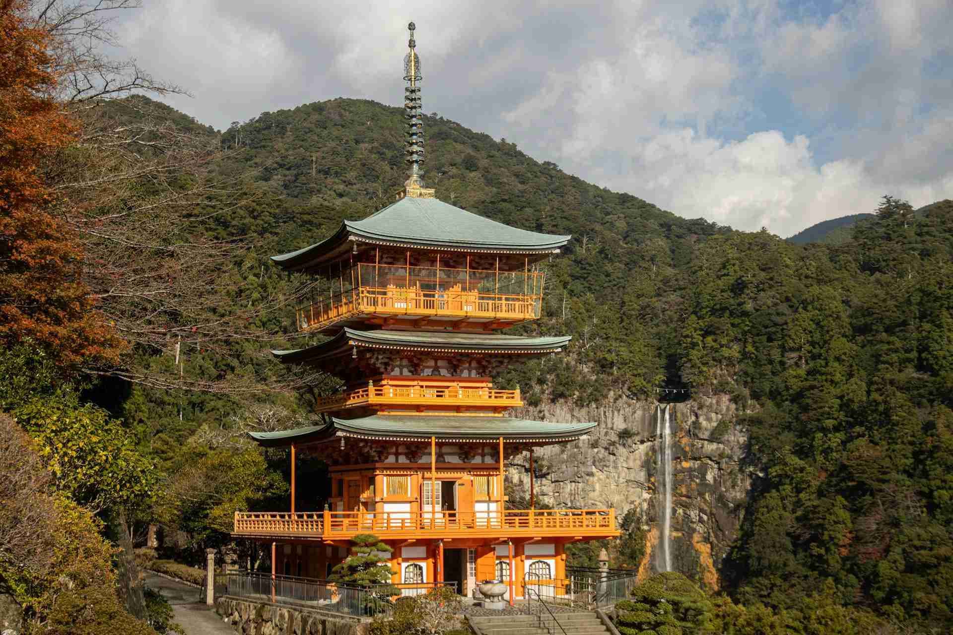 Hiro Shrine and Nachi Waterfall by Caleb Jack