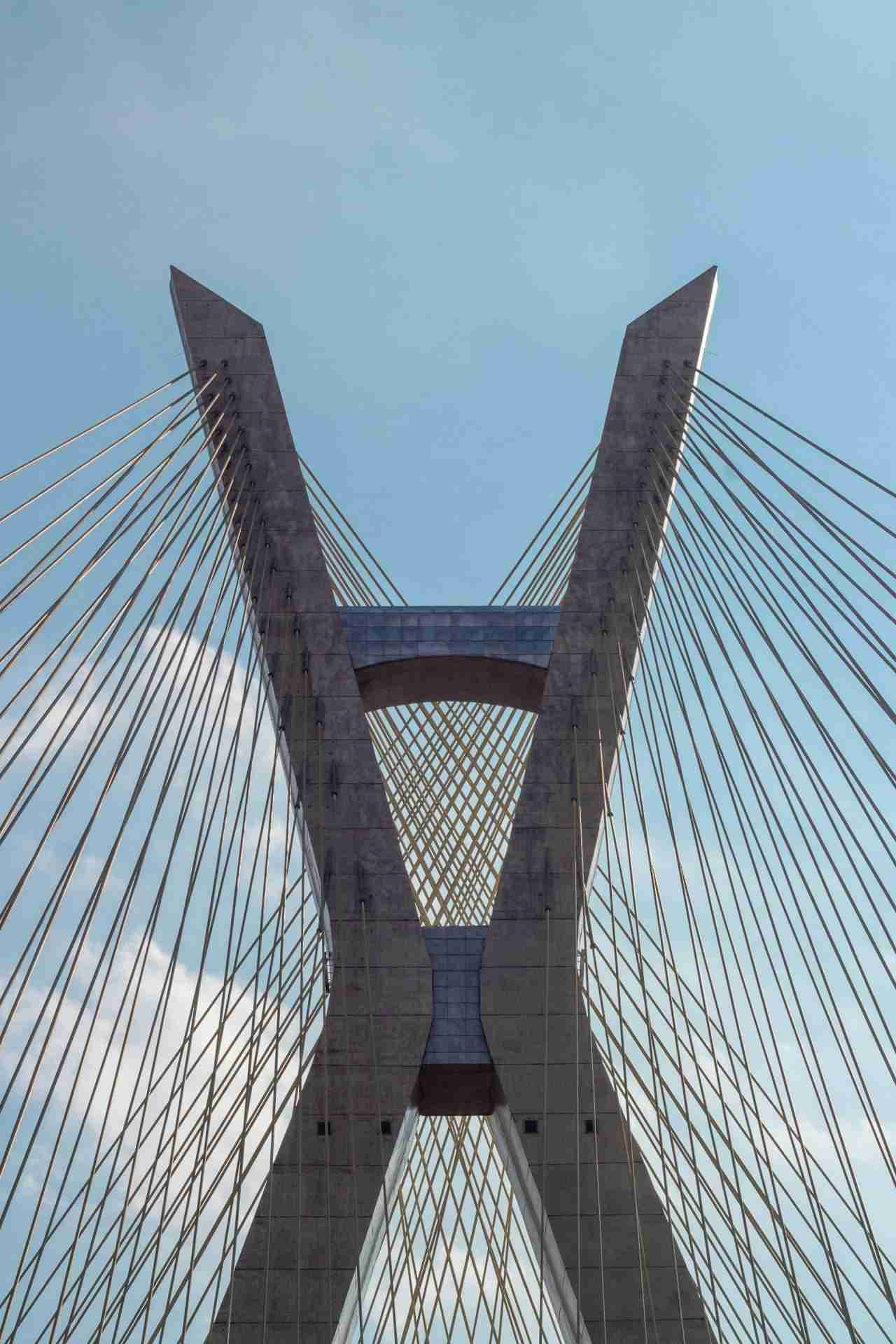 Ponte Estaiada Octavio Frias de Oliveira by Bruno Thethe