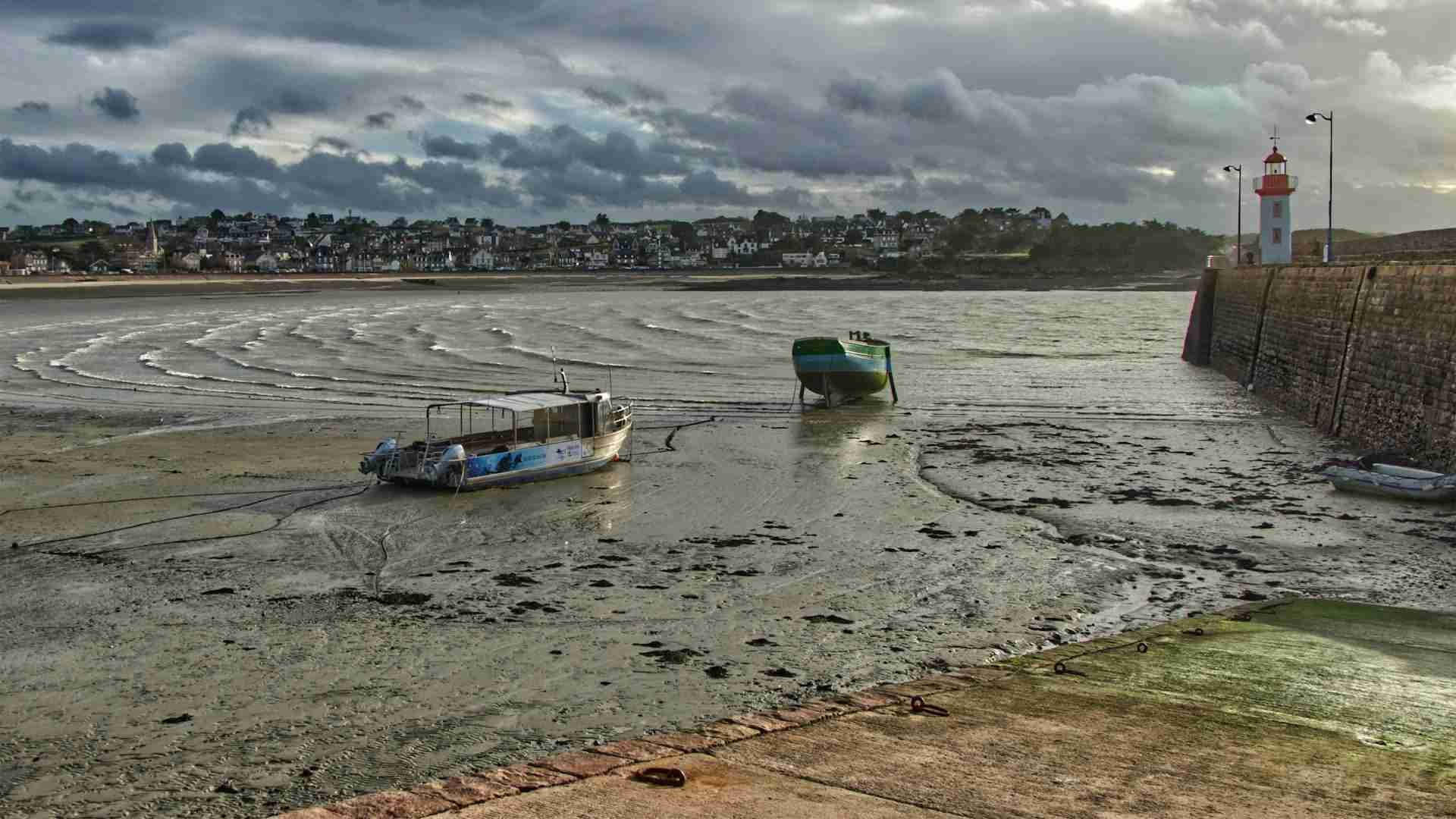 Erquy Waterfront and Harbour