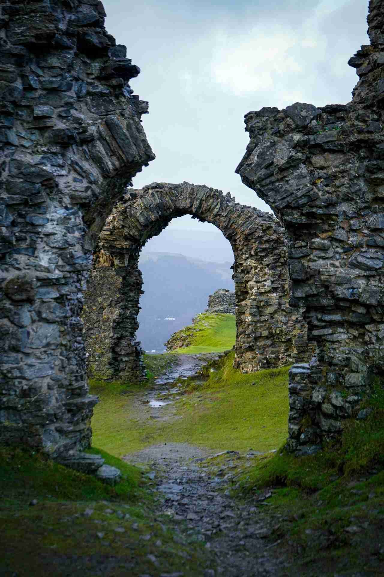 Castell Dinas Bran Ruins