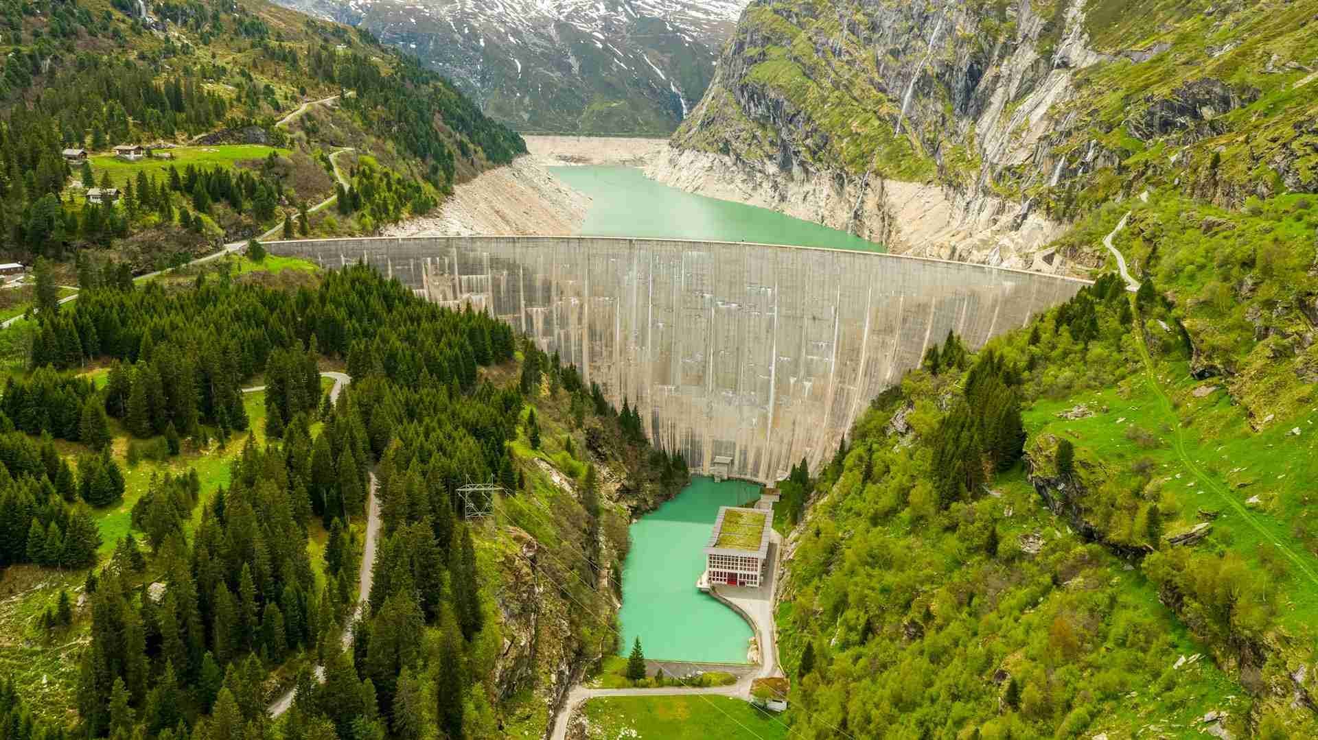 Zervreilasee Reservoir and Dam