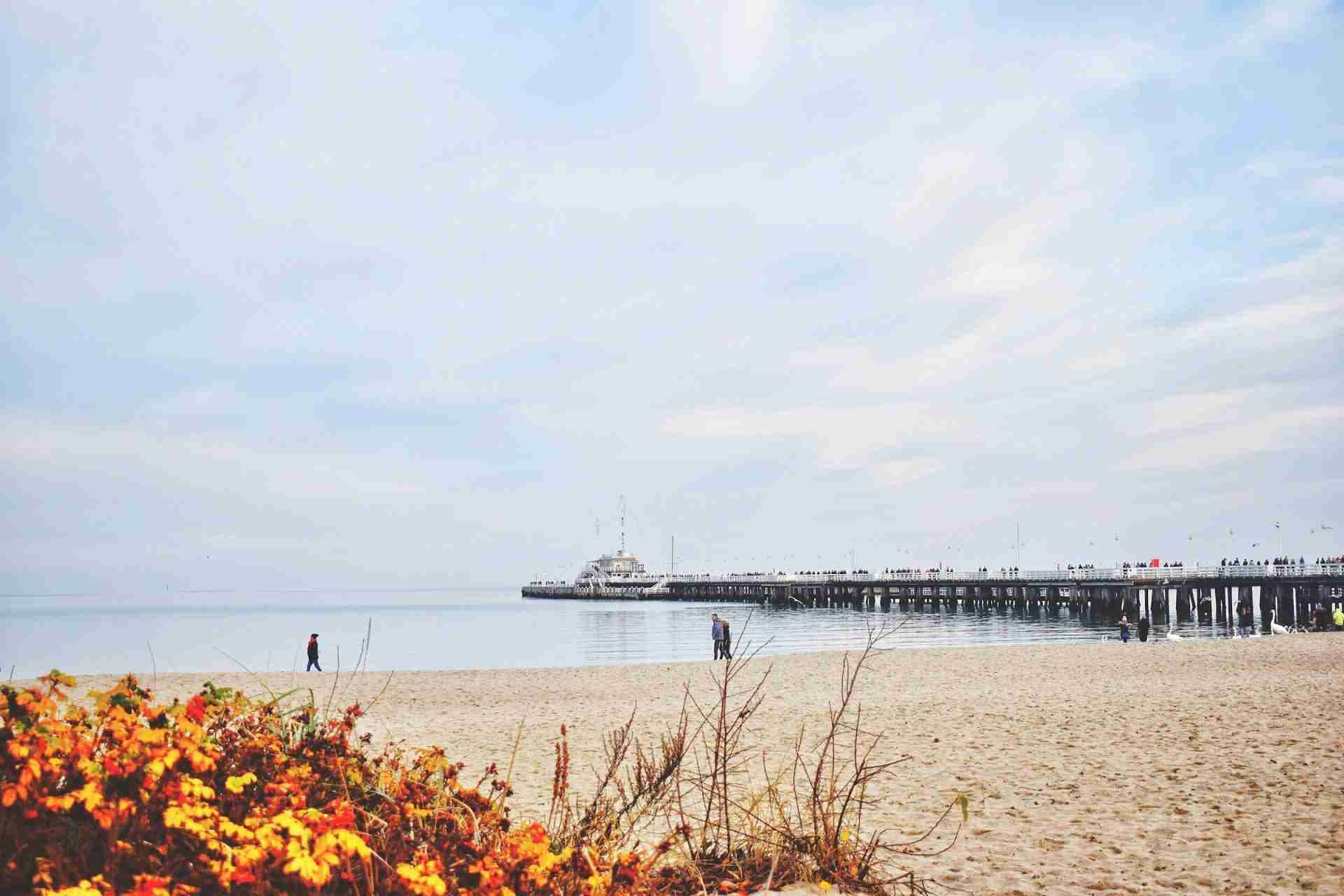 Pier in Sopot (Molo w Sopocie) by Giuseppe Gurrieri
