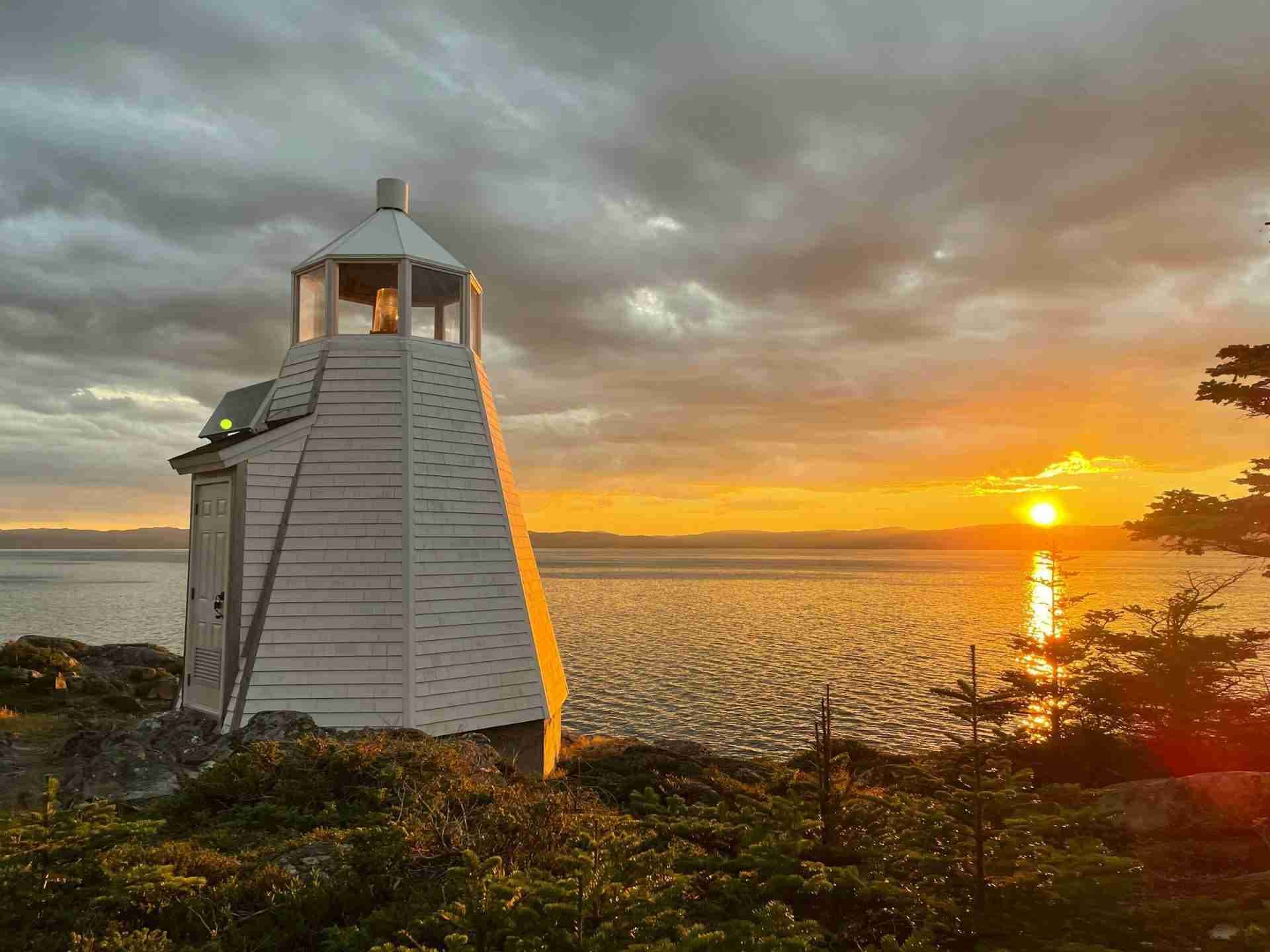 Westport Cove Lighthouse by christine murphy