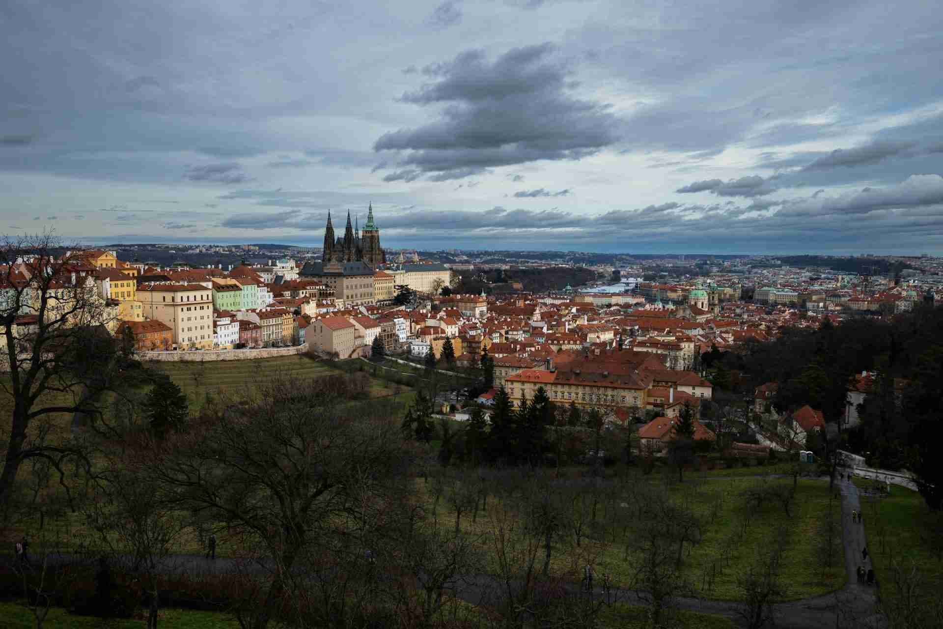 Prague Overlook by Josef Stepanek
