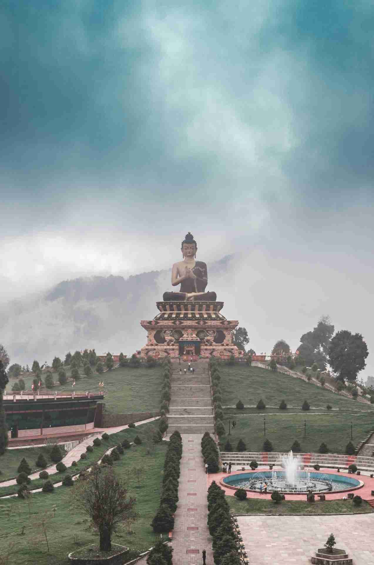 Buddha Park of Ravangla by Sahil Pandita