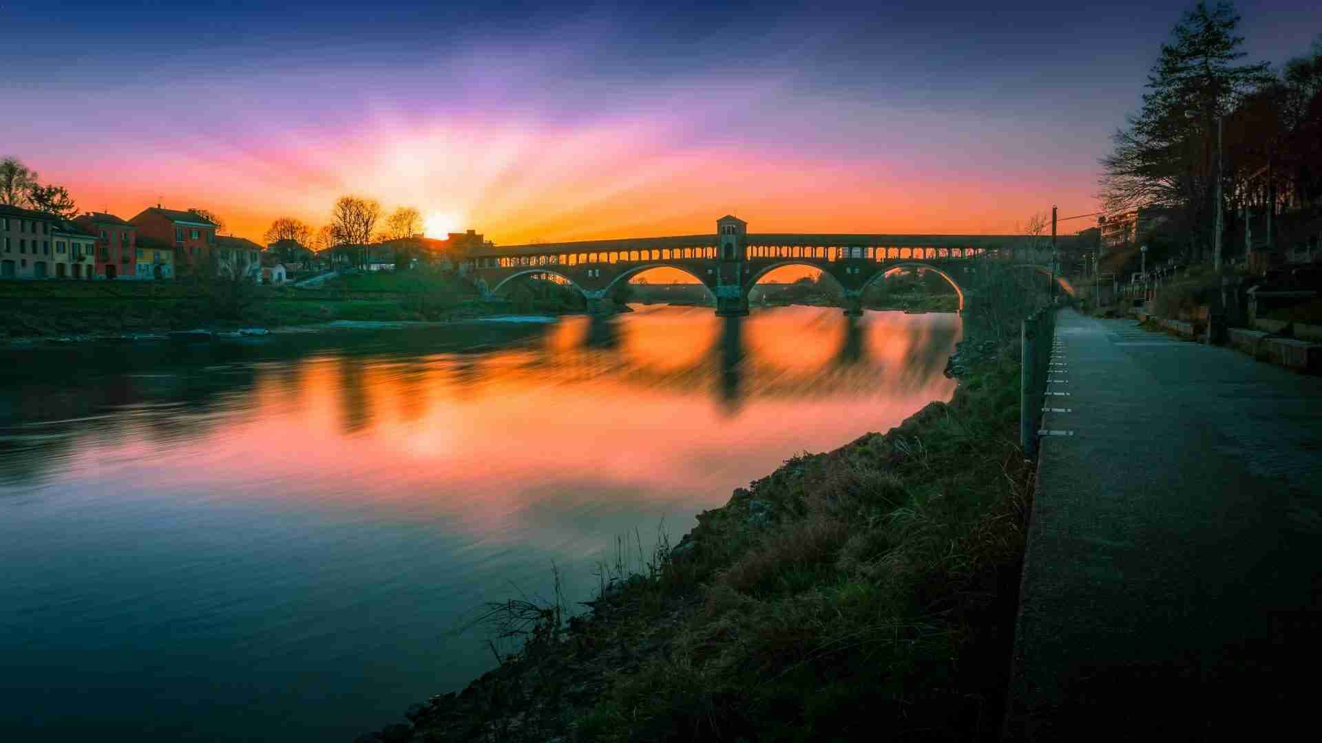 Ponte Coperto by Isaac Maffeis