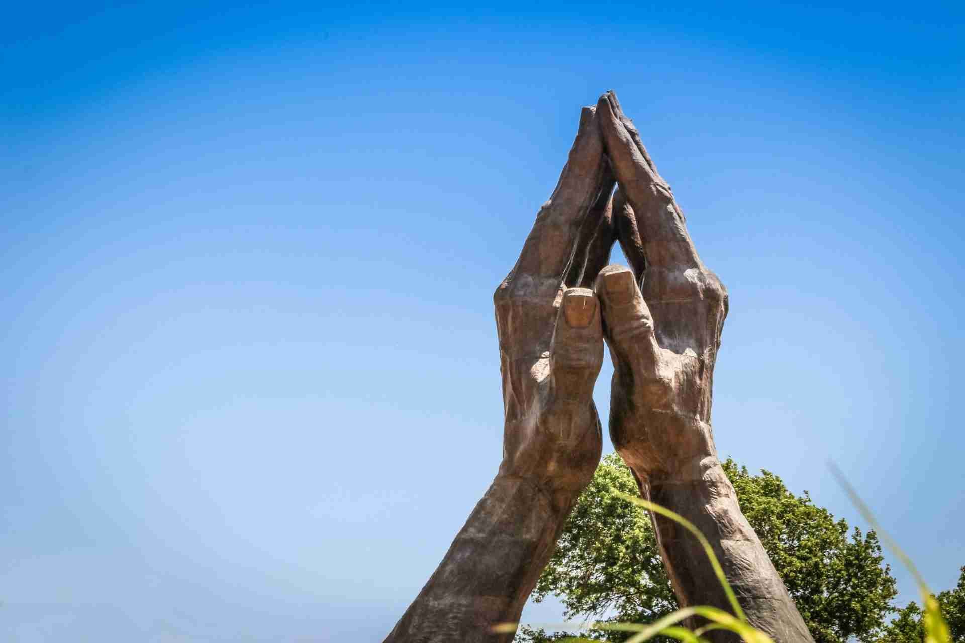 Healing Hands Sculpture