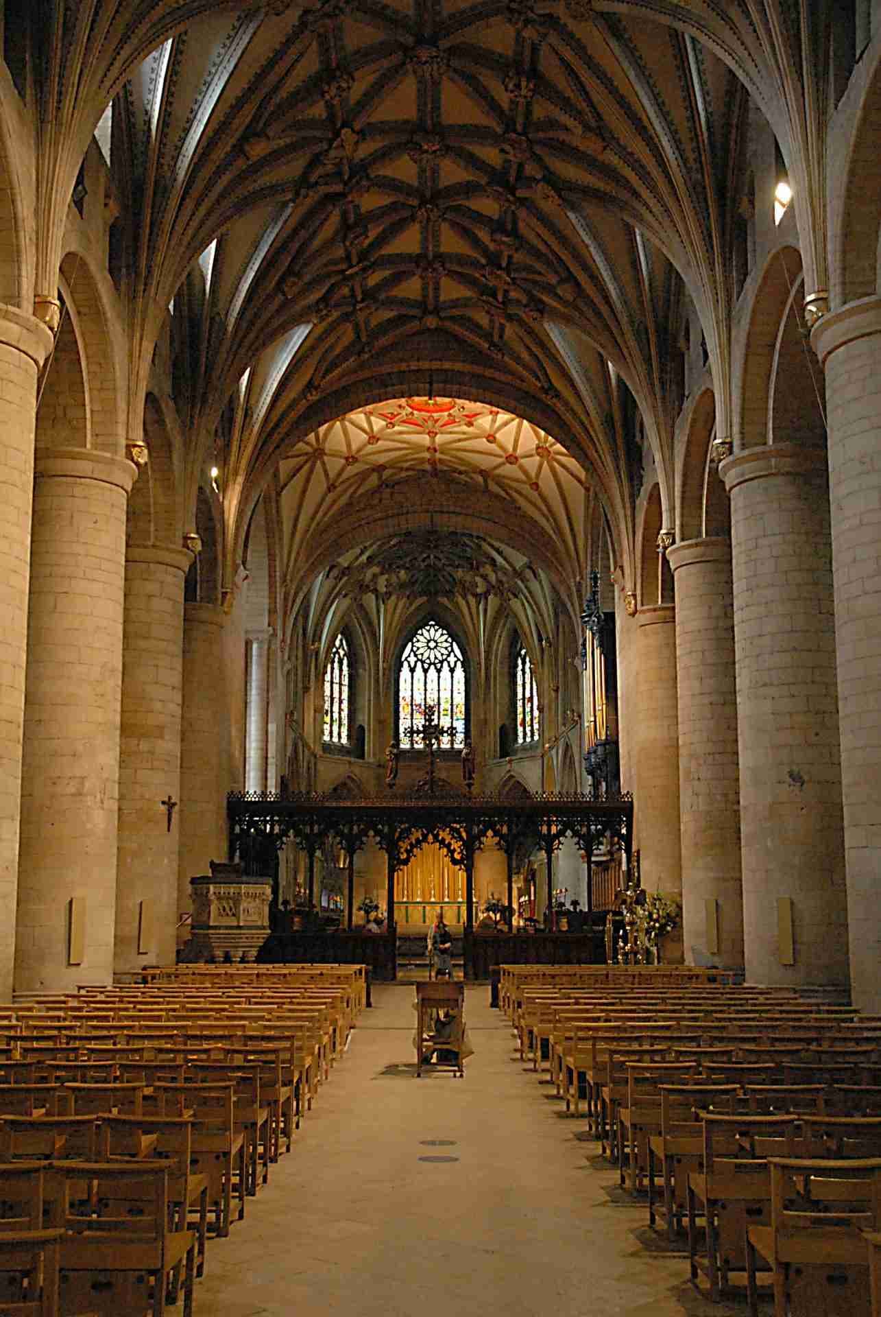 Tewkesbury Abbey by Peter Wilkinson