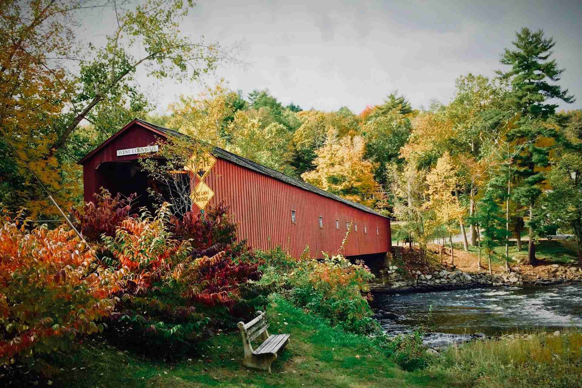Historic West Cornwall Covered Bridge