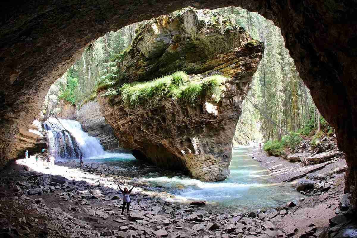 Johnston Canyon Cave