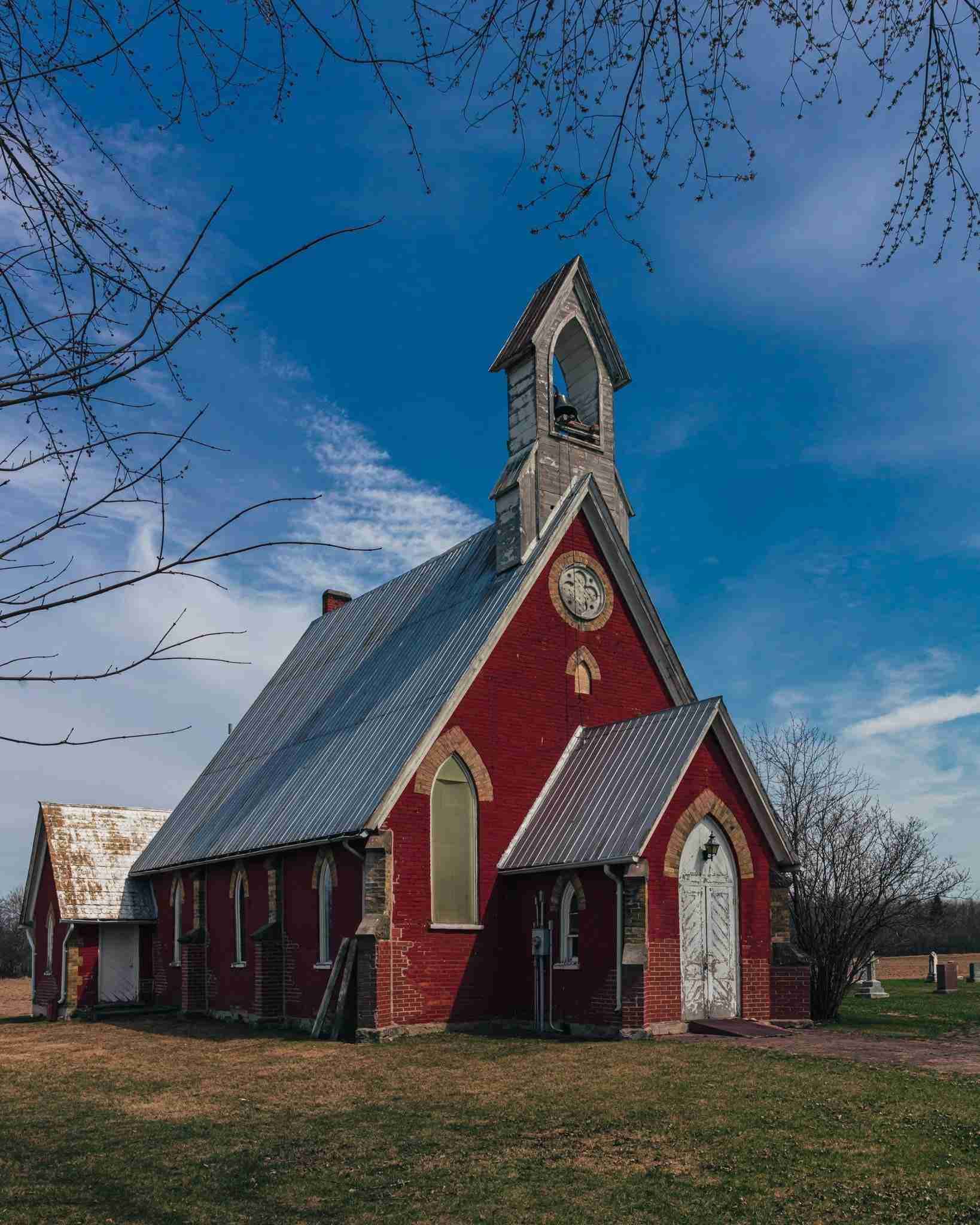 Abandoned St. Anne’s Anglican Church – Photo by Shawn M. Kent