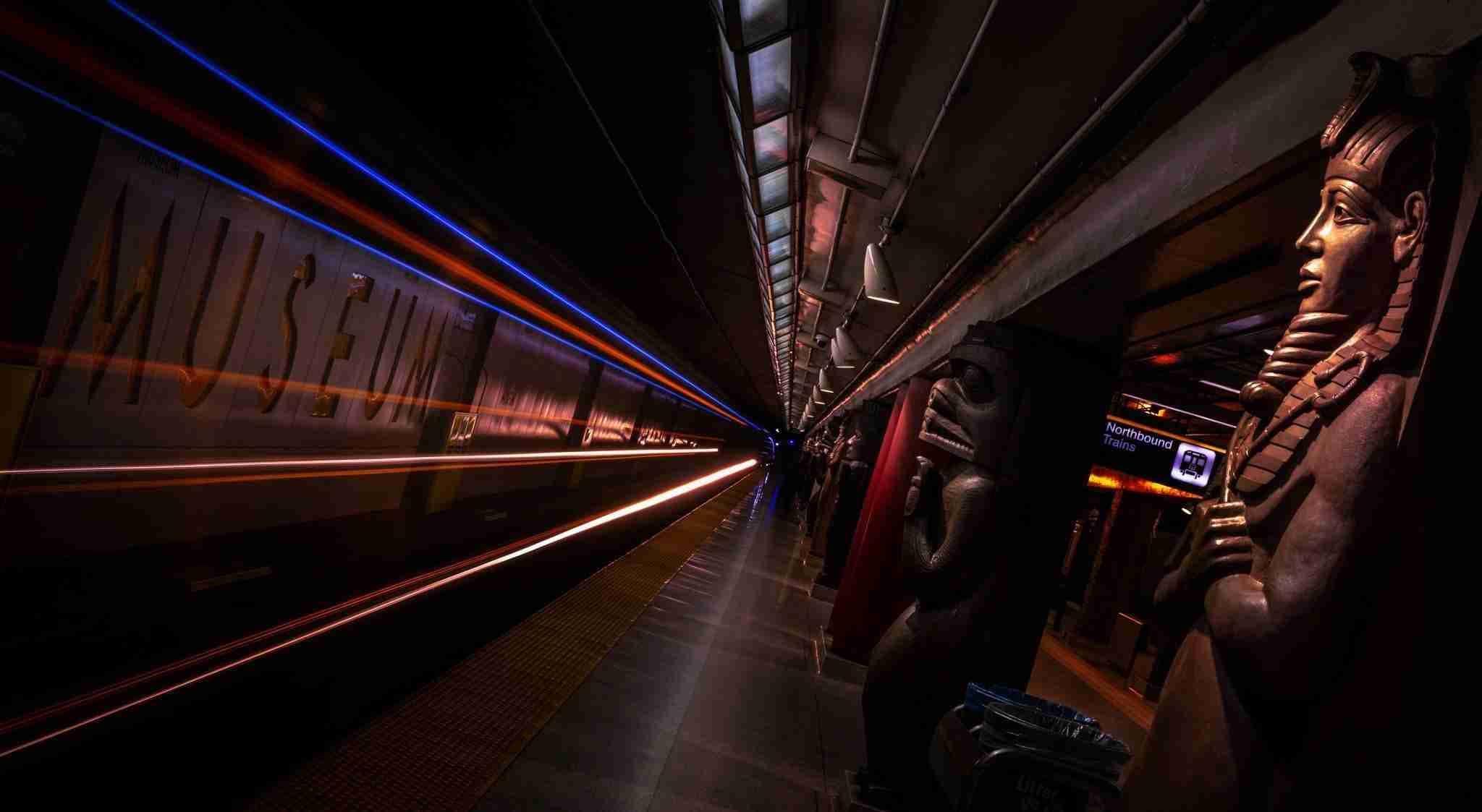 Museum Subway Station – Photo by Shawn M. Kent